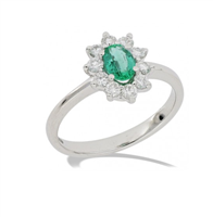 Ring Gemoro Woman Smeraldi in White Gold Smeraldo TAC441B.SM
